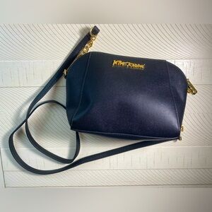 Betsey Johnson Black Shoulder Handbag